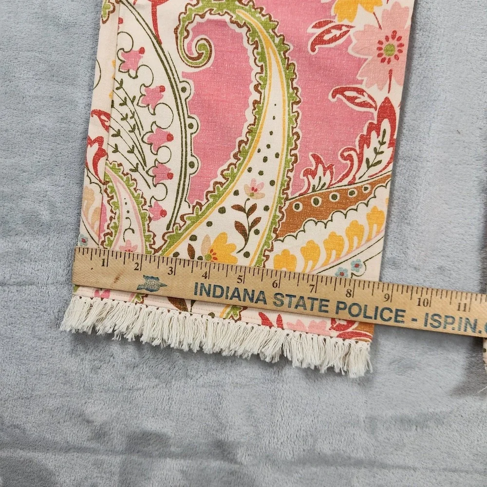 Spartina 449 Maren Kick Flare Fringe Pant S Cropped Mercer House Paisley